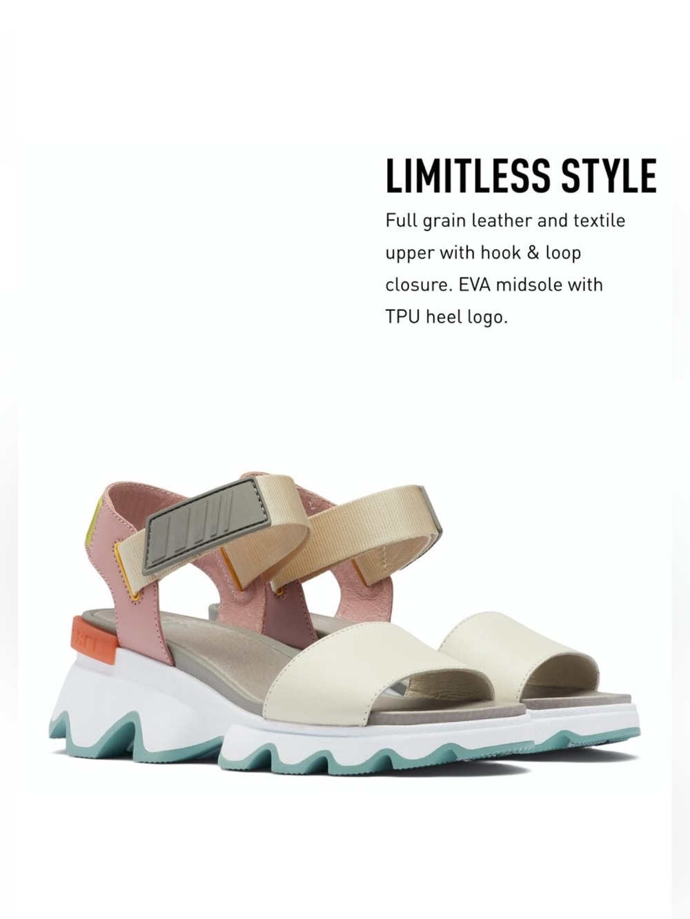 Sorel Kinetic Impact Sandals Size 9.5 - Picture 2 of 14